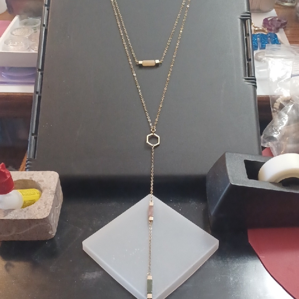 Gold Layered Minimalist Necklace